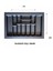 Eko Modüler Kaşıklık 76X49 cm Antrasit ROYALEKS-70096 1