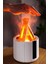 Ateş Çukuru Odun Ateşi Uzaktan Kumandalı Rgb Işıklı Ultrasonik Hava Nemlendirici Type-C 2