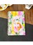 Renkli Follow Your Dreams Tasarımlı Çizgili Spiralli Defter 1