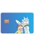 Aksesuar Rick And Morty Kart Kaplama Sticker Kart Etiketi 1