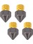 4 Adet 3D Yazıcı Nozulu Üç Delikli Yüksek Akışlı Hızlı Baskı Ekstrüderleri Ptfe Kaplamalı Pirinç Baskı Kafası Ender‑3 Ender‑3 Pro 3D Yazıcı 0.3mm (Yurt Dışından) 3