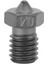 V6 Ekstruder Nozulu Sertleştirilmiş Çelik Tungsten Karbür Kaplamalı 3D Yazıcı Nozulları Voron Için Prusa MK3S 0.4mm (Yurt Dışından) 1