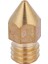 10 Adet Mk8 Pirinç Ekstruder Nozulu 3D Yazıcı Cr-10 A8 1.75MM/0.4MM (Yurt Dışından) 5