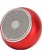 Bluetooth Küçük Hoparlör Basit Tasarım IP67 Su Geçirmez Taşınabilir Kablosuz Hoparlör Duş Odası Bisiklet Araba Kırmızı (Yurt Dışından) 5