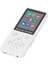 Mp3 Mp4 Oynatıcı Bluetooth 5.0 Süper Ince 1.8 Inç Renkli Ekran 128G Genişletilebilir Bellek Taşınabilir Video Müzik Oynatıcı Beyaz (Yurt Dışından) 5