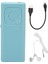 Mp3 Çalar Kayıpsız Ses Desteği 64G Hafıza Kartı Taşınabilir Mini Müzik Çalar Çalışma Iş Dinlenme Mavi (Yurt Dışından) 1