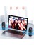 Kablosuz Bluetooth Hoparlör Açık Hava Araba Kartı ve Ev Masaüstü Mini Taşınabilir USB Subwoofer Siyah (Yurt Dışından) 3