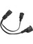 C14 - Nema 1 15R 5 15R Y Ayırıcı 30CM Pvc IEC320 C14 Erkek - Nema 1 15R 5 15R Dişi Güç Kablosu Dizüstü Bilgisayar Güç Adaptörleri Masa Lambaları Hoparlörler Için (Yurt Dışından) 4