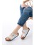 ASKAP-101 Beyaz Günlük Birkenstock Kadın Terlik 2