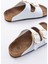 ASKAP-101 Beyaz Günlük Birkenstock Kadın Terlik 5
