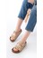 ASKAP-101 Bej Günlük Birkenstock Kadın Terlik 2