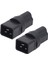 IEC320 C20 Ila 5‑15R Güç Adaptörü Erkek Ila 3 Pin Dişi Güç Soketi Adaptörü Sunucu Pdu Ups Güç Kaynağı Için 2 Adet 125V (Yurt Dışından) 1