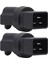IEC320 C20 Ila 5‑15R Güç Adaptörü Erkek Ila 3 Pin Dişi Güç Soketi Adaptörü Sunucu Pdu Ups Güç Kaynağı Için 2 Adet 125V (Yurt Dışından) 4