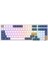 RK98 Beyaz-Mavi Rgb Kablosuz Us Gaming Klavye 5