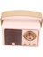 Retro Bluetooth Hoparlör Hifi Stereo Hızlı Iletim Düşük Güç Tüketimi Taşınabilir Vintage Hoparlör Ev Dış Mekan Pembe (Yurt Dışından) 5