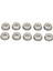 10 Adet Yazıcı Bilyalı Rulman Mini Metal Çift Kalkan Flanş 3D Baskı Mekanik Parçaları (Yurt Dışından) 1