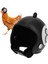 Tavuk Kask Komik Koruma Tavuk Baret Kuş Güvenlik Şapka Kaput Tavuk Accessoryblack 8 (Yurt Dışından) 3