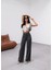 Yüksek Bel Straight Fit Palazzo Pantolon 4