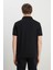 Regular Fit Siyah Erkek Polo Yaka T-Shirt W2510720001 5