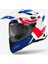 Aıroh Commander 2 Reveal Blue Red Gloss Kask 2