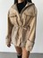 Chanel -Trench Garnili Kapişonlu Belden Büzgülü Mont - Bej 3