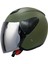 Sw 733 Mat Yeşil Yarım Kask 1