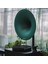 I5 Bluetooth Hoparlörlü 110W Hi-Fi Retro Pikap Plakçalar Turntable, Yeşil 2