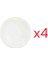 Chopin Altın Yaldız 4'lü Pasta Tabağı 21 cm 1