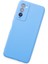 Tecno Camon 18 Uyumlu Ince Esnek Soft Rubber Telefon Kılıfı - Mavi 1