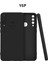 Huawei Y6P Uyumlu Ince Esnek Soft Rubber Telefon Kılıfı - Siyah 1