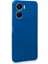 Vivo Y16 Uyumlu Ince Esnek Soft Rubber Telefon Kılıfı - Mavi 1