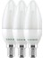 7 Watt Tasarruflu Buji LED Ampul E14 3 Adet 1