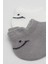 2'li Sneakers Smile Penye Çorap BS20106 Gri Ekru 3