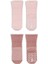 Çemberli Kaymaz Havlu Soket Çorap 2'li BS10503 Pudra Pembe 3