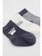 3'lü Penye Soket Çorap BS10110 Antrasit 4
