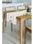 Royal White Uyumlu Çiçek ve Kuş Tasarımlı Dikişsiz Lazer Kesim Runner - 48X135CM 1