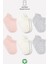 Basic Penye Sneakers Çorap 6'lı BS20101B Pembe Ekru Gri 1