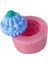 4,5cm Krema ve Kiraz dekorlu Cupcake Silikon Kalıp K-362 1
