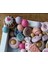 4,5cm Krema ve Kiraz dekorlu Cupcake Silikon Kalıp K-362 7