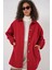 0674 Cepli Oversize Gömlek - Kırmızı 1