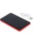 ESLIFETECH26AKSESUAR RDX-215 Powerbank 12000 Mah Siyah-Kırmızı 3