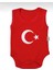 Türk Bayrağı Bebek-Çocuk Kolsuz Zıbın 1