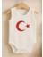 Türk Bayrağı Bebek-Çocuk Kolsuz Zıbın 1