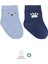 Bear Penye Soket Çorap 2'li BS10116 Mavi 1