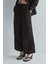 Kahverengi %100 Keten Eleni Culotte Pantolon 3