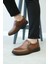Hakiki Deri Ortopedik Erkek Casual Günlük Rahat Comfort Taban Bağcıksız Ayakkabı 662ma209 1