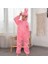 Çocuk Tavşan Kostümü Pembe Renk 4-5 Yaş 4