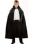 Siyah Renk Yakalı Halloween Pelerini 90 cm 3