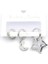 3'lü Yıldız Küpe - Gümüş 1