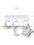 3'lü Yıldız Küpe - Gümüş 2